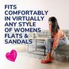 Dr. Scholl’s Stylish Step Hidden Arch Support for Flats, 3 Pairs