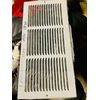 Vent 18” x 8” White Metal Baseboard Grille