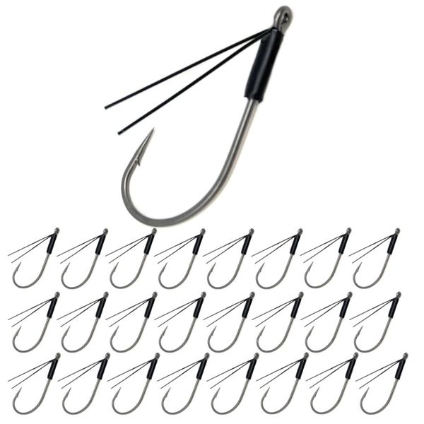 Reaction Tackle Neko/Wacky Hooks - #4 - Weedless Fiber Guard