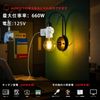 Aiwode E26 Base 1 Light Dual Socket E26 Socket + 2 Outlet E26 Conversion Adapter Conversion Socket Easy Installation, White 1 Pack