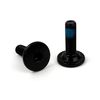 Baskinshine 8 Spline CHROMOLY BMX Spindle for 19mm Bottom Bracket Black