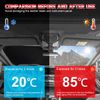 Ford Explorer 16-19 Car Sun Shade Visor - Blocks UV Rays & Heat