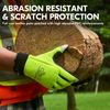 Vgo... Chainsaw Gloves 12-Layer Protection on Both Hands in Cowhide, Forestry Work Gloves Touchscreen Utility Touchscreen