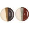 Ale-net Coffee Cup, Nuri, Red, Brown, Pair Coffee Cup & Saucer
