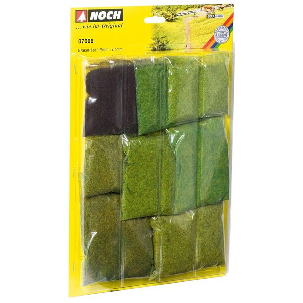 Noch 07066 Grass Fibres Assortment Short Landscape Modelling