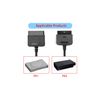 PS1 PS2 Controller Extension Cable Grip Steering Wheel Joystick Plug & Play 2 Pc