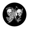 Angel x Skull x Devil Demon Blackwork PopSockets Adhesive PopGrip