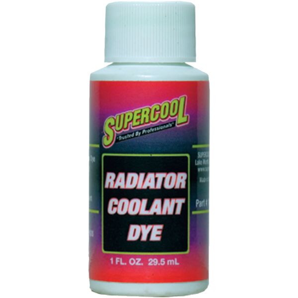 Supercool Car Radiator Coolant Cooling System Leak Detector Dye 29.5ml