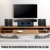 Technical Pro 1000W Professional Audio Receiver with USB/SD Card Input & MP3