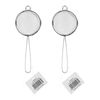 Chef Aid Stainless Steel Strainer Rust Proof 7cm (Pack of 2)