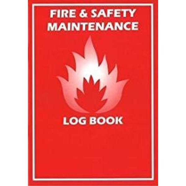 FIRE LOG BOOK A4 COMPLIANT LANDLORD SECURITY SAFETY