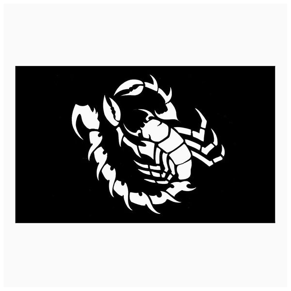 Stencil Sheet Scorpion (GS-140) Body Jewelry Stencil Plate Seal Mark Design Sheet Diamond Tattoo Henna Tattoo Fake Tattoo Tribal Body Art Glitter Halloween
