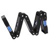 Topyond Magnetic Torpedo Level, Folding Level Ruler, Aluminum Alloy, 4 Bubble Multifunction Multi Angle Accurate Foldable Level Measuring Tool for Precise Leveling