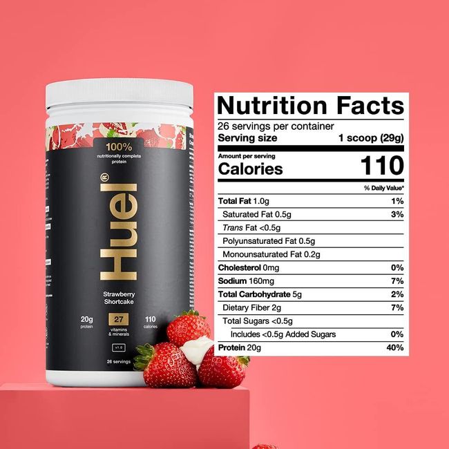  Huel Black Edition - Nutritionally Complete 100% Vegan