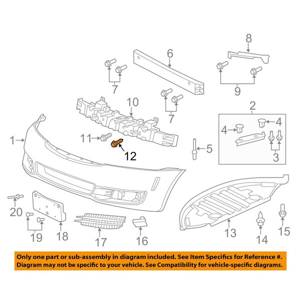 GENERAL MOTORS 92138627 SRETAINER