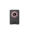 Monogram Initial Letter L Rose Pink Personalized Accessory PopSockets PopWallet for MagSafe