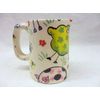 crazy farm mini cream Jug pitcher by Heron Cross Pottery