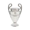 UEFA-CL 80 mm replica UEFA champions league trophy, silver
