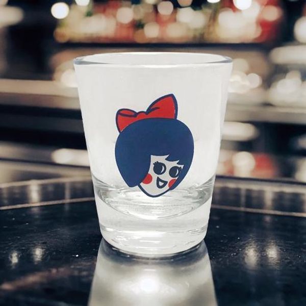 Utz Girl Logo / Shot Glass - 1