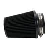 Black 3" High Flow Inlet Dry Air Filter Cold Air Intake Cone Replacement 76mm