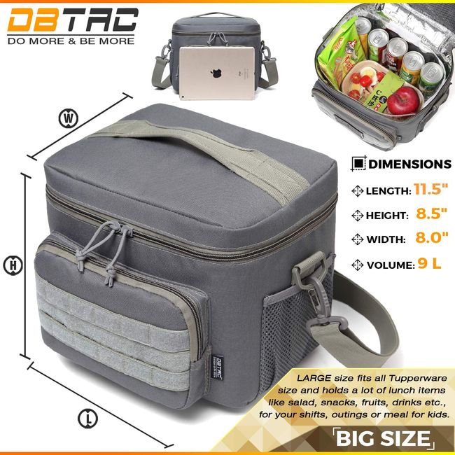 Insulated Lunch Box Bag For Men, Large Lunch Bag For Women, Simple