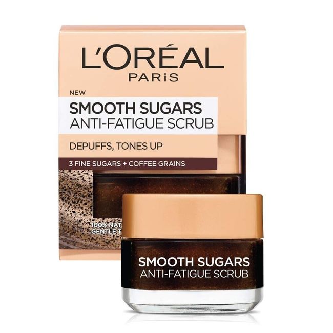 L'oreal Paris Skin Care Pure Sugar Face Scrub w/ Kona Coffee To Instantly Resurf