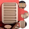 Hemoton Madeleine Pan Cast Iron Rectangle Muffin Pan Biscuits Small Eclair Cake Cookie Breadstick Cornstick Biscotti Cornbread Stick Moulds