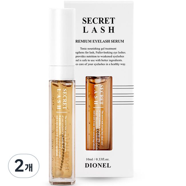 Dionel Secret Lash eyelash nourishment, 10ml, 1ea