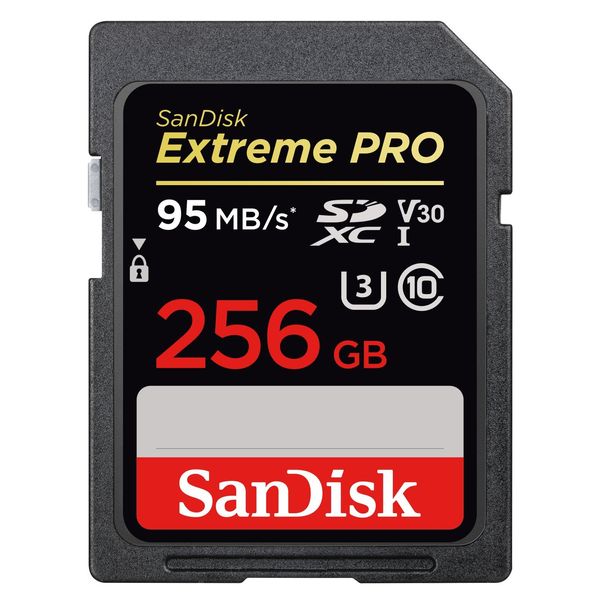 SanDisk Extreme Pro SDHC/SDXC UHS-I U3, V30 Compatible, International Packaging