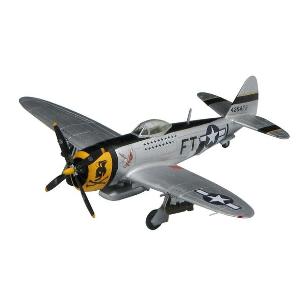 PLATZ PDR-13 1/144 US Army P-47D Thunderbolt Bubble Top, Eaglestone, 2 Machine Set, Plastic Model