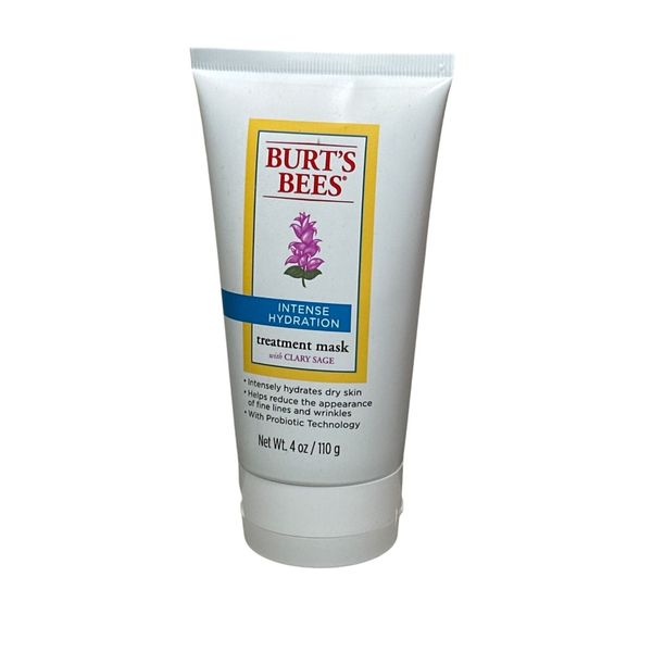 Burts Bees Intense Hydration Treatment Mask 4 Oz With Clary Sage