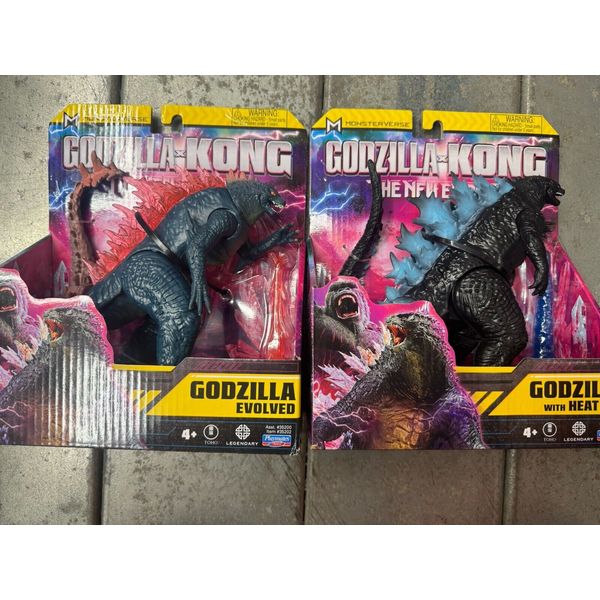 🔥GODZILLA Bundle🔥Godzilla x Kong The New Empire ACTION FIGURES (2)