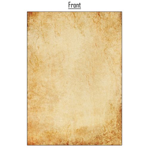50 Sheets of old looking/Vintage Design Paper DIN A4. Great for vintage invites and letters