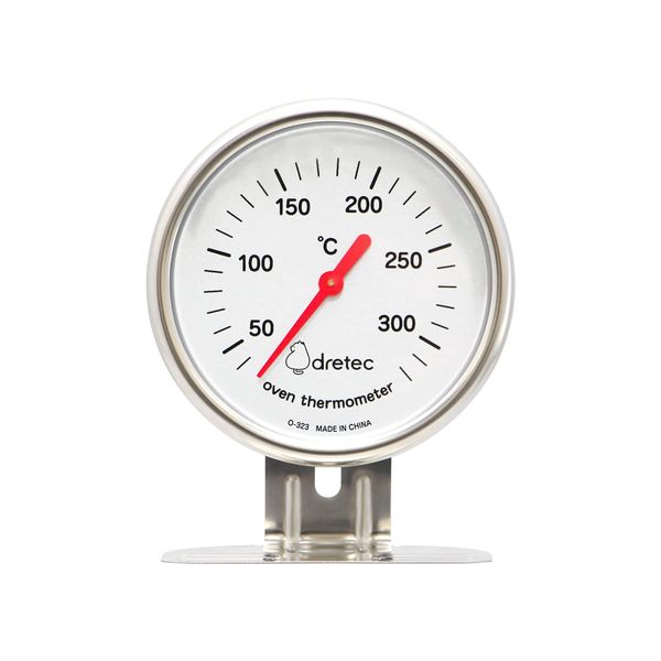 Doritech Oven Thermometer, Stainless Steel, 50-300℃, Silver