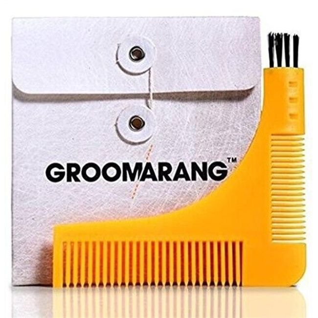 Beard Styling & Shaping Template Comb Tool Groomarang NEW- Each