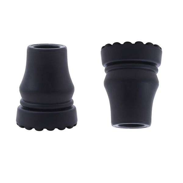 Rubber Cane Tips 7/8 Inch Heavy Duty Walking Cane Tips Non-Slip Sturdy Replac...