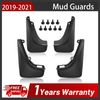 4x Front & Rear Splash Guard Mud Flaps Mudflaps for Jeep Cherokee KL 19-21