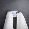 Kelelife Wall Mounted Robe Hook Brass Bathroom Double Towel Hook Chrome