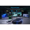 C309 Wired Gaming Mouse with Advanced Hyper-Fast Scrolling, 1.6M High Precision Tracking with 7200 DPI USB Plug & Play USB Mouse
