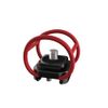 NICEYRIG Cold Shoe Clamp Mounts with Rubber Support Bands & Cold Shoe Adapter for Microphone/Monitor/LED Lights Bracket - 461
