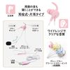 PLUS Earphones, TW-HS003 428-825 Small Headset, Single Ear, Pink
