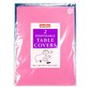 Ivory Square Disposable Paper Party Tablecover x 2