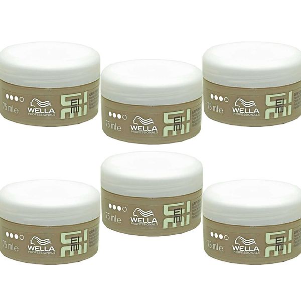 6x WELLA EIMI GRIP CREAM - flexible Styling Creme - 75ml