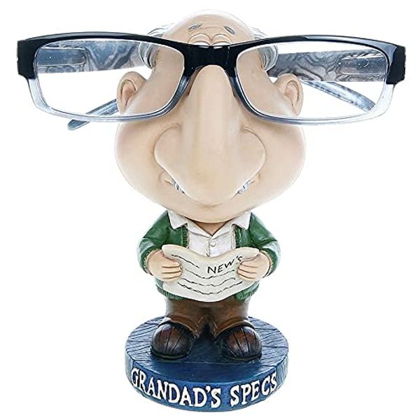 Novelty Comic Specs GRANDAD Glass Holder Reading Glasses Stand Gift For Grandparents HTUK