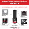 Milwaukee Electric - Shockwave IMP Duty 1/2DR 3/8 DP 6PT Socket