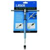 Laser 7808 2-In-1 Socket & Bit T-Handle Spinner 1/4"D