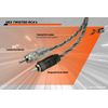 Scosche X2RMY 1 M - 2 F Twisted Pair Audio Cable, Black
