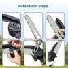 PRVCFZ 6PC 6 Inch Chains, Cordless Replacement Chains for Tree Chainsaws, DFESNB06HYUK