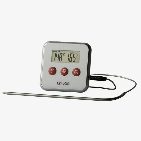 Taylor Digital PROBE THERMOMETER Flip-Out Stand Timer Magnet Heat Resistant 1574