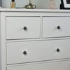 Nicola Spring Resin Cupboard Drawer Handle Knobs - Set Of 6